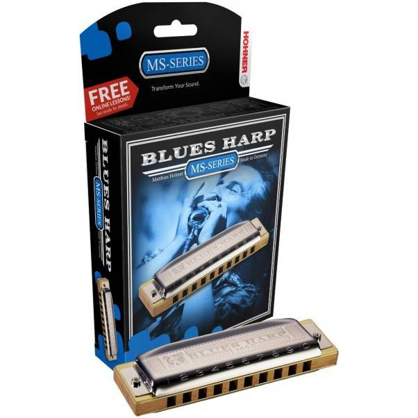 Губная гармошка Hohner Blues Harp 532/20 MS A - 11