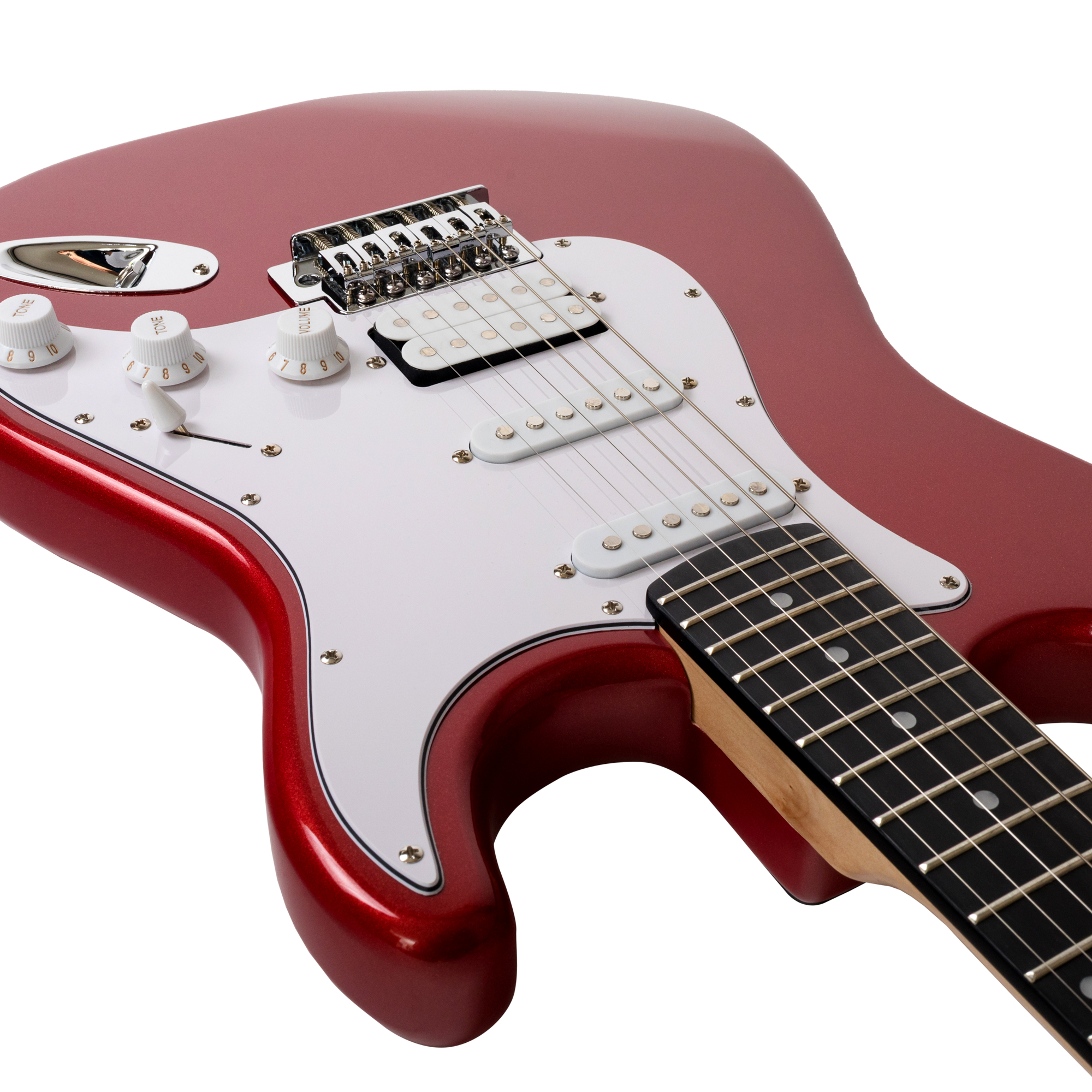 Электрогитара Rockdale Stars HSS Red Metallic - 19