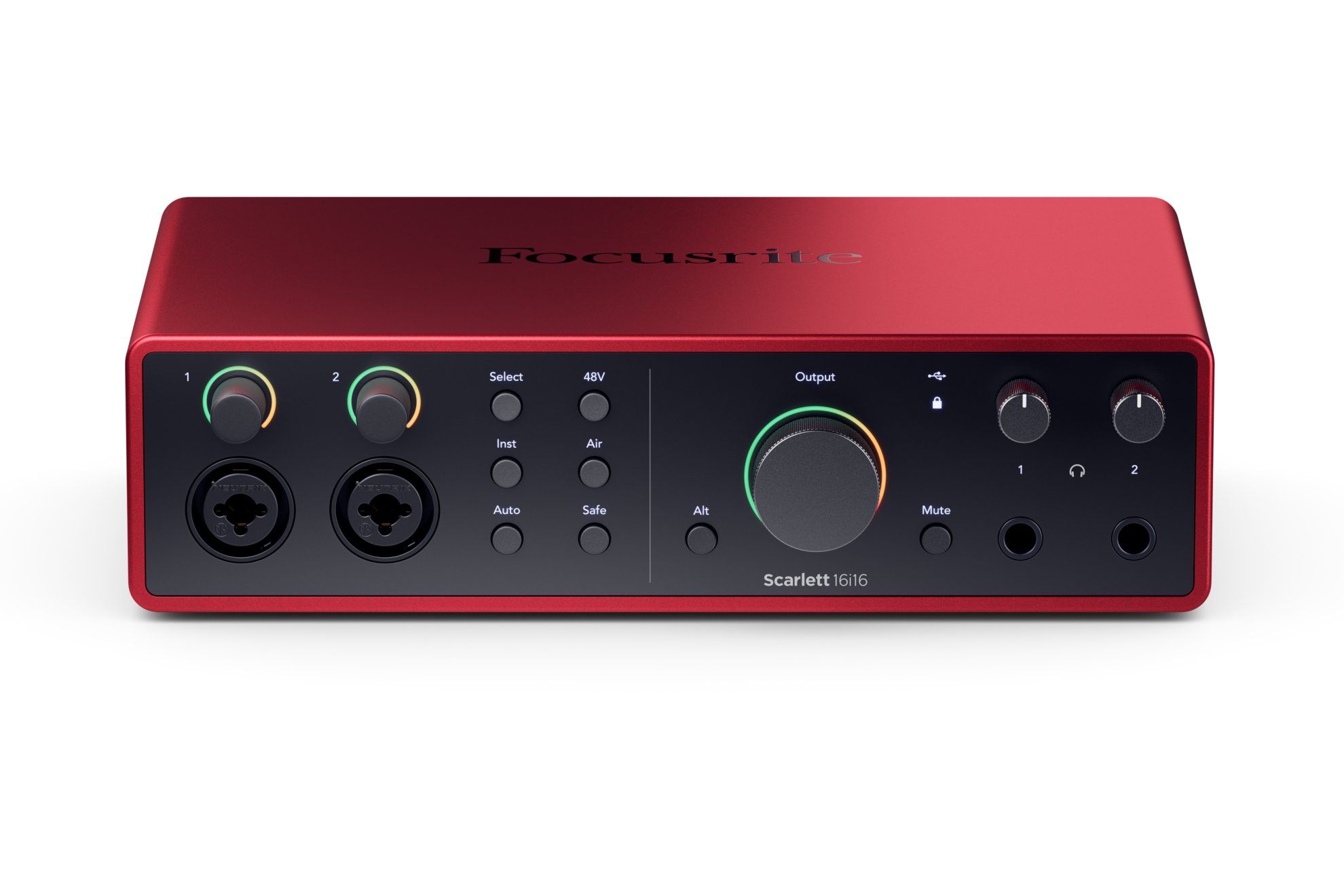 Аудиоинтерфейс Focusrite Scarlett 16i16 4th Gen, Черный - 9