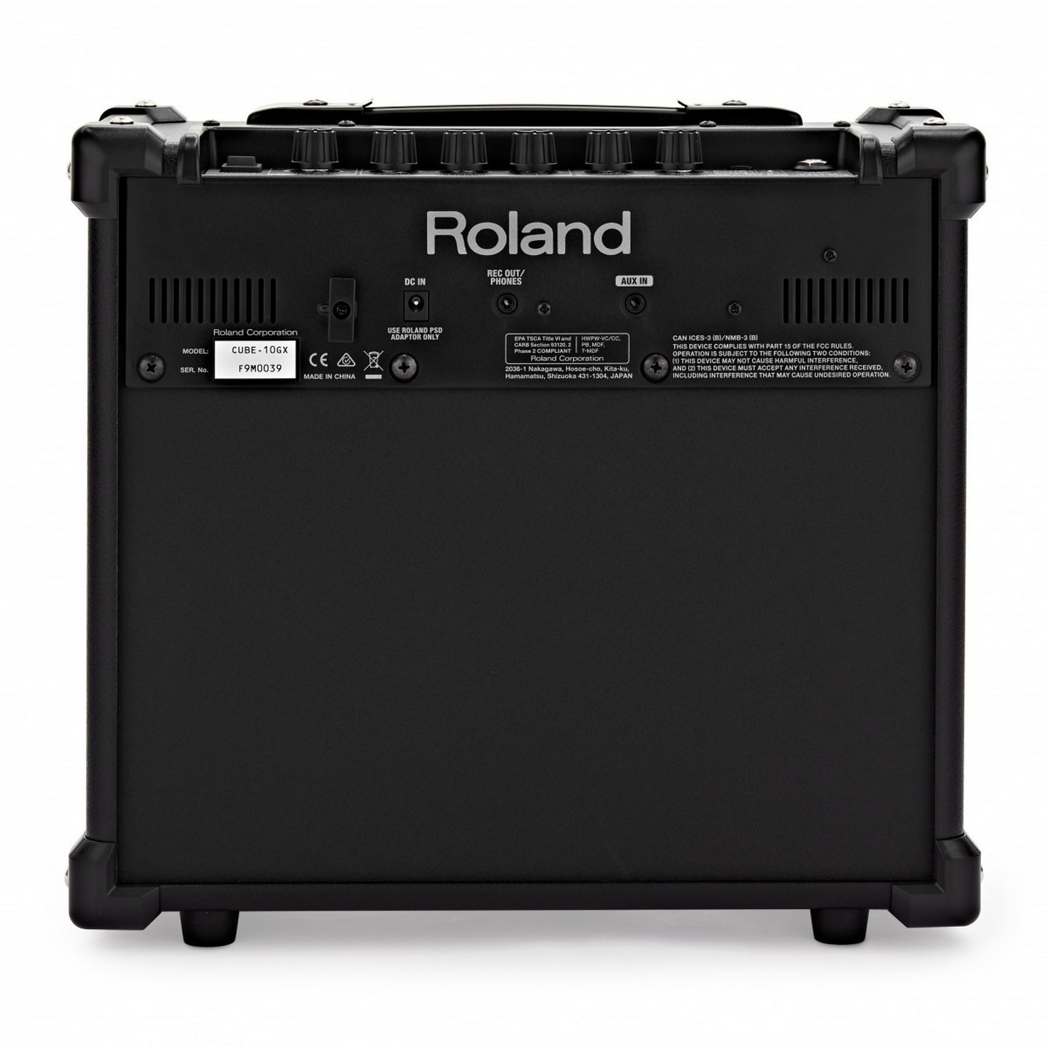 Гитарный комбоусилитель Roland CUBE-10GX - 14