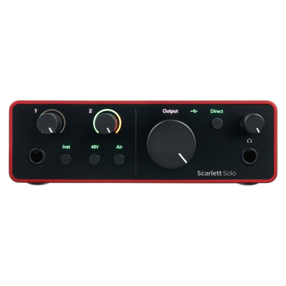 Внешняя звуковая карта FOCUSRITE Scarlett Solo 4th Gen - 15