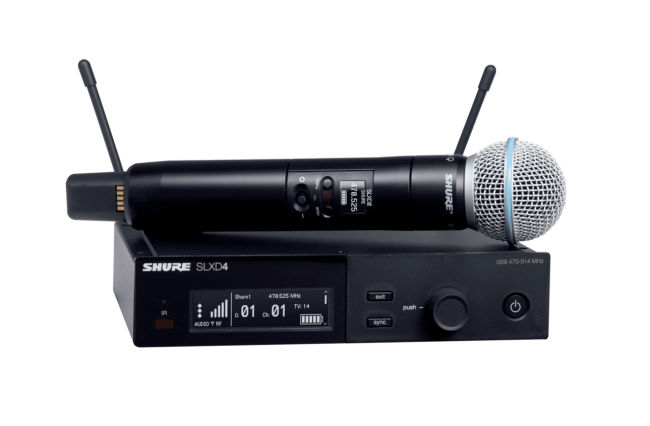 Беспроводная система SHURE SLXD24E/B58-H56 - 4