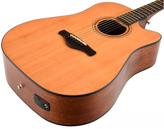 Акустическая гитара Ibanez Aw65Ece-Lg - 6