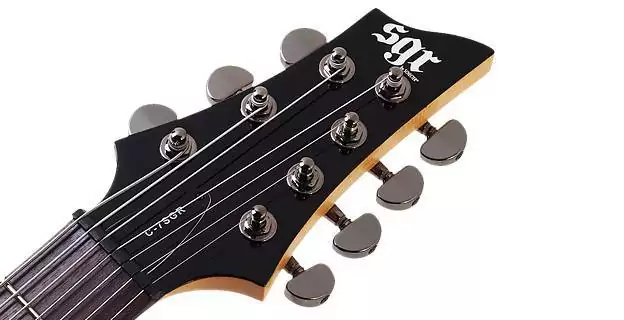 Электрогитара Schecter C-7 SGR Black - 9