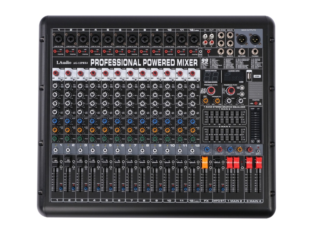 Активный микшерный пульт LAudio AG-12PBX4 - 2