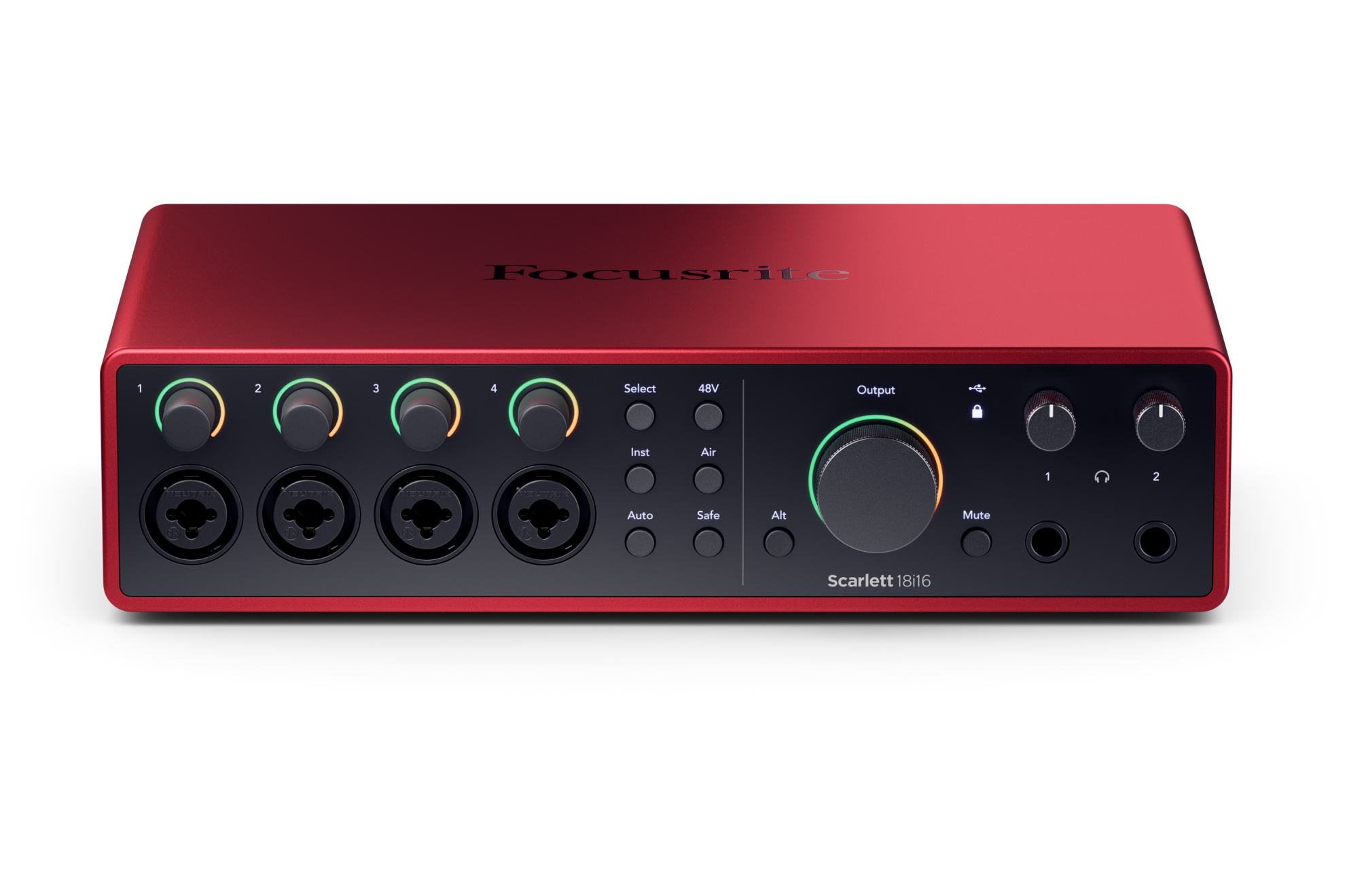 Аудиоинтерфейс Focusrite Scarlett 18i16 4th Gen, Черный - 9