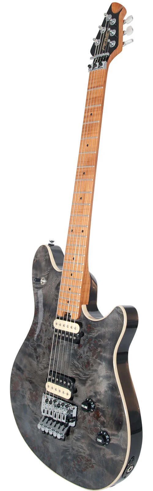 Электрогитара Peavey HP2 Tremolo Poplar Burl Trans Black - 10