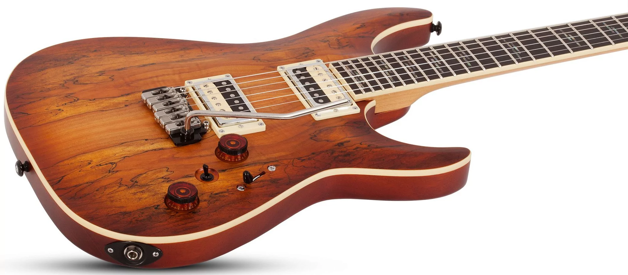 Электрогитара Schecter C-1 EXOTIC SPALTED MAPLE Satin Navy Blue - 21