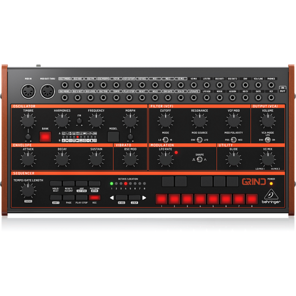 Гибридный полумодульный синтезатор Behringer GRIND - 5