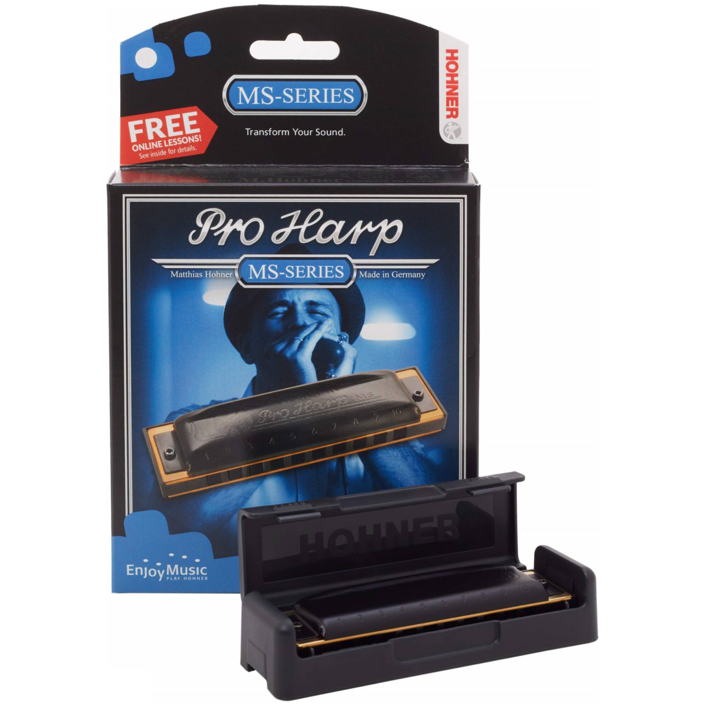 Губная гармошка Hohner Pro Harp 562/20 MS Db - 7