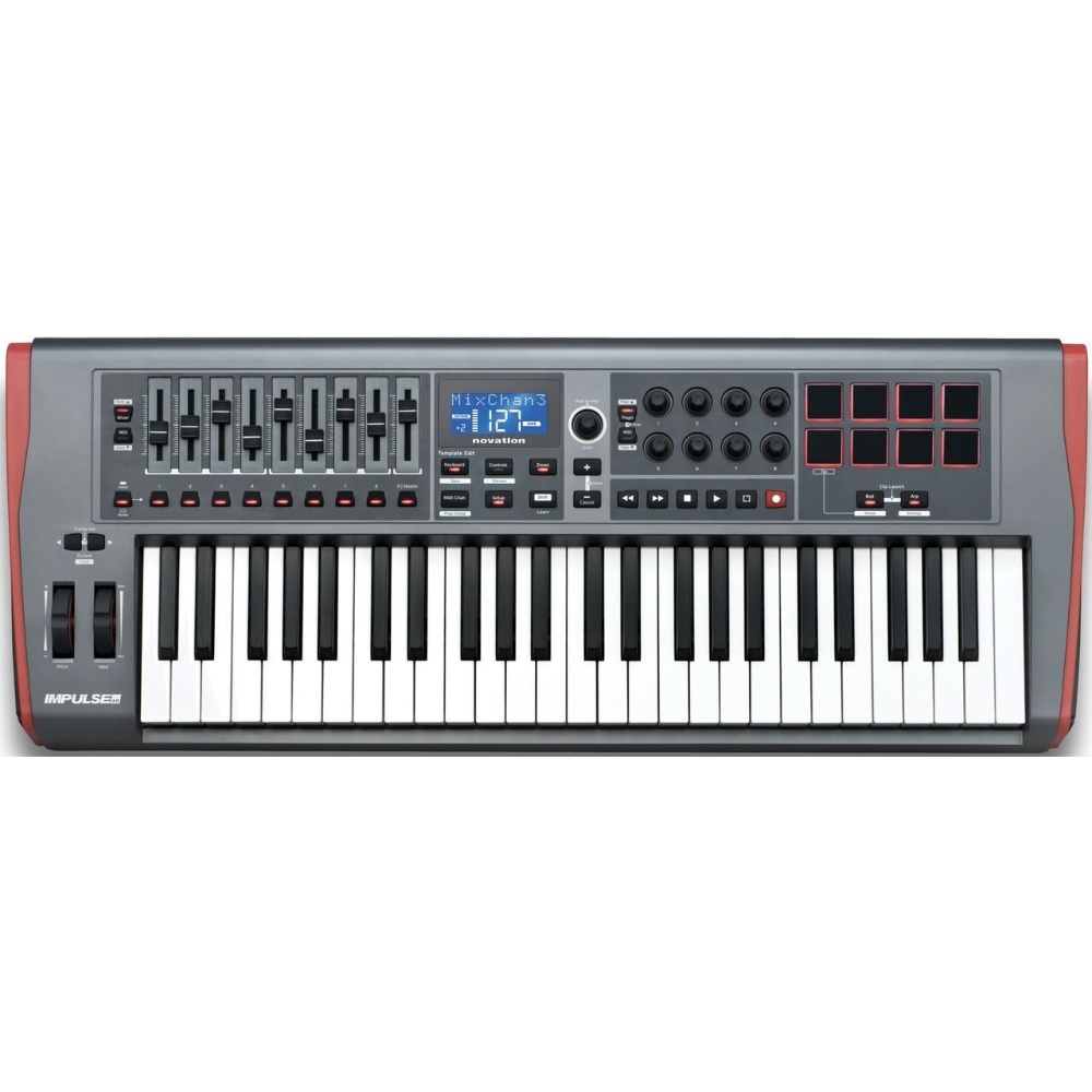 MIDI-клавиатура NOVATION Impulse 49 - 12