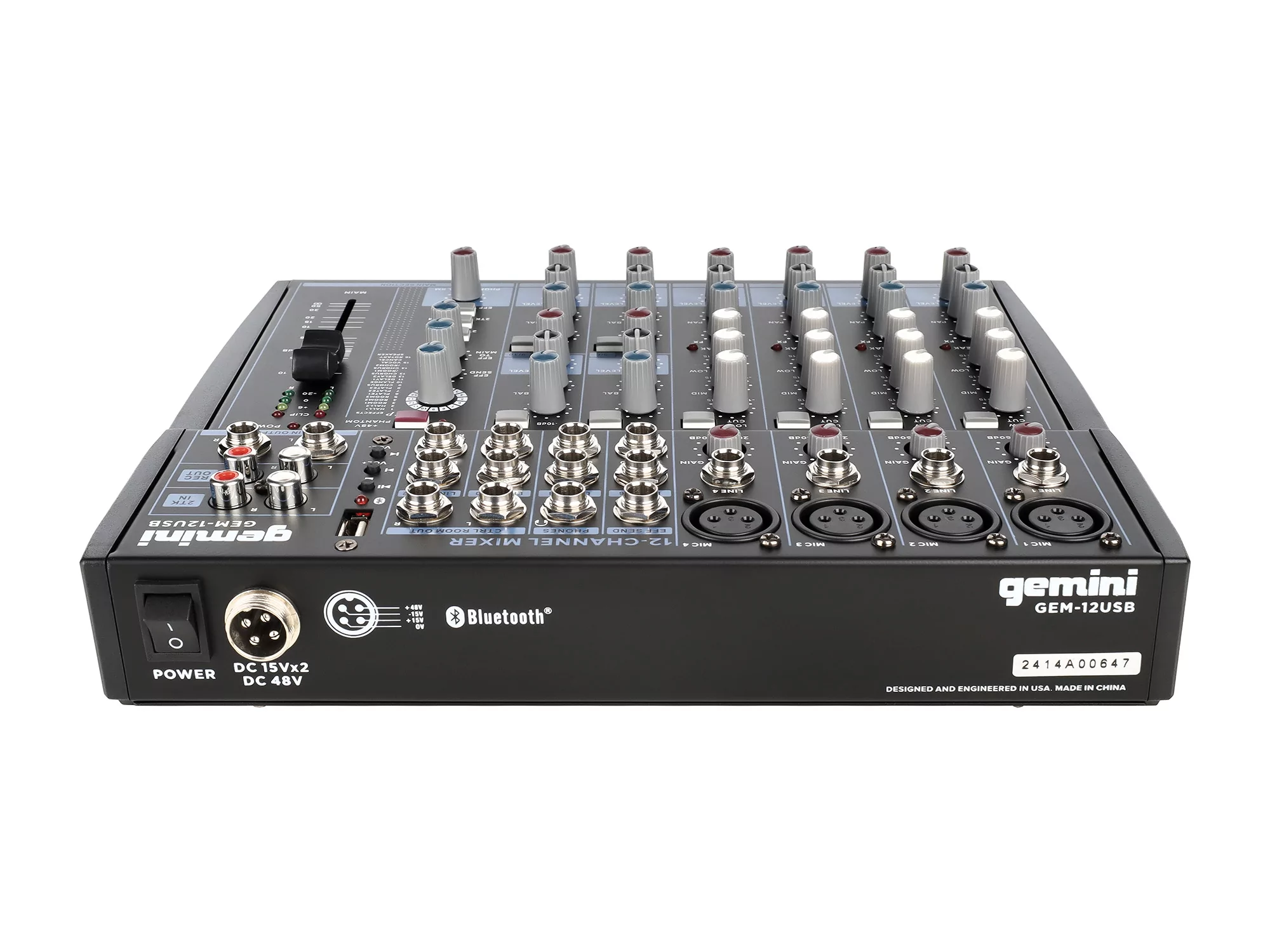 Аналоговый микшер Gemini GEM-12USB - 19