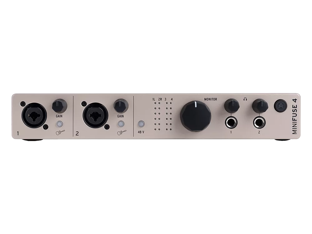 Внешняя звуковая карта Arturia MiniFuse 4 Champagne - 21