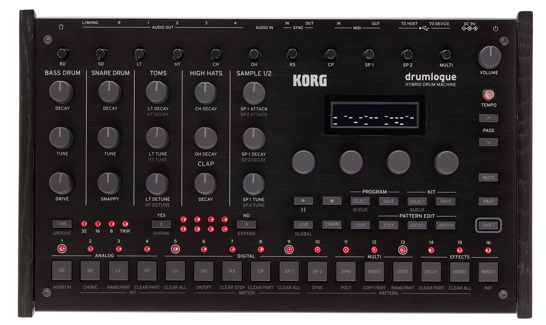 Синтезатор Korg Drumlogue - 6