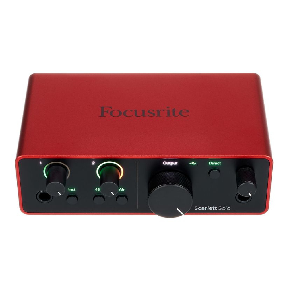Внешняя звуковая карта FOCUSRITE Scarlett Solo 4th Gen - 11