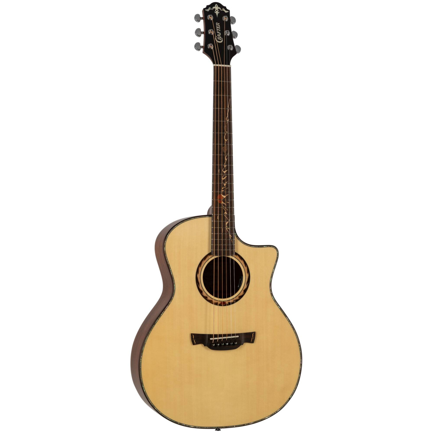 Электроакустическая гитара Crafter SR G-MAHOce - 11