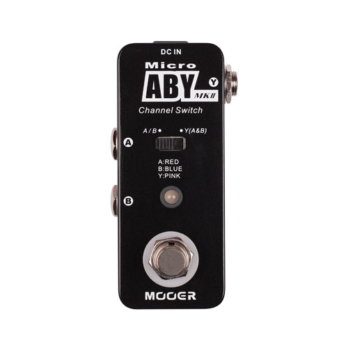 Педаль эффектов Mooer MAB2-Micro-ABY-MKII Line Switch - 2