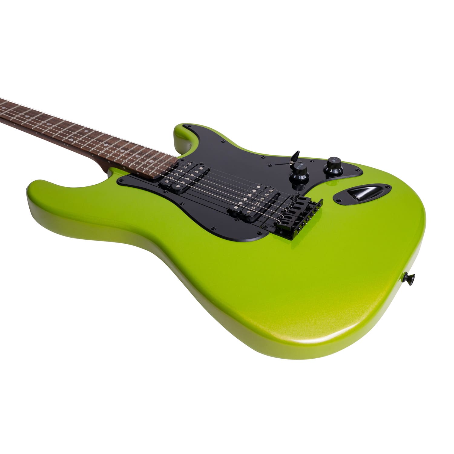 Электрогитара Rockdale Stars Plus HT HH Lime Green Metallic, Зелёный - 17