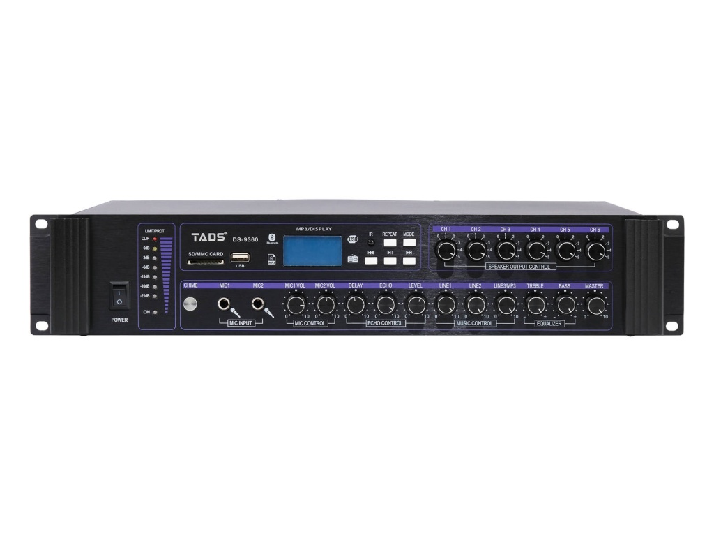 Усилитель мощности трансляционный TADS DS-9360 - 2
