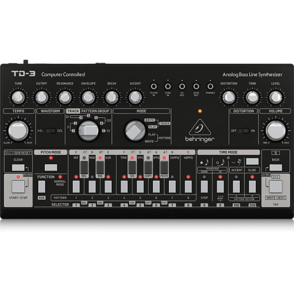 Аналоговый синтезатор Behringer TD-3-BK - 7
