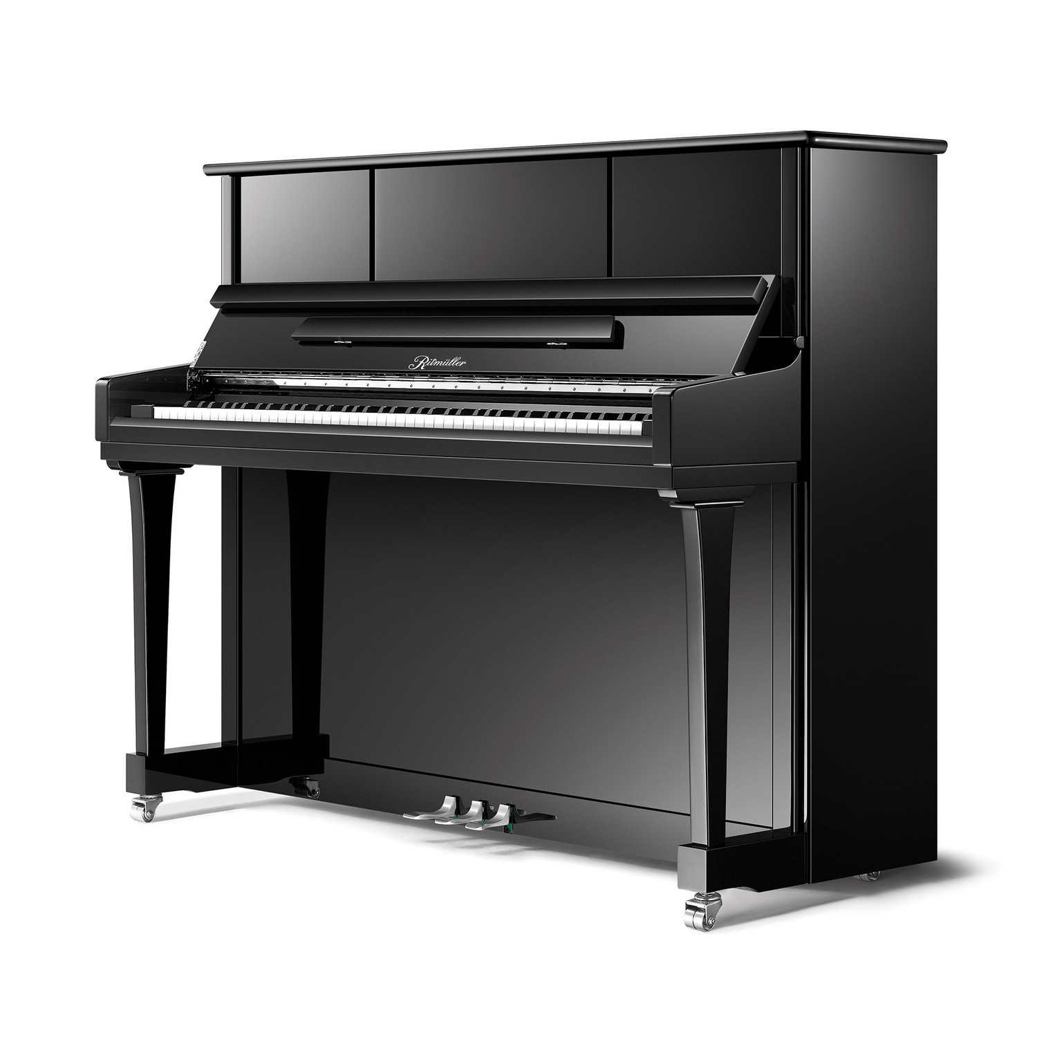 Акустическое пианино Ritmuller UHX126 (A111) Ebony Polish - 10
