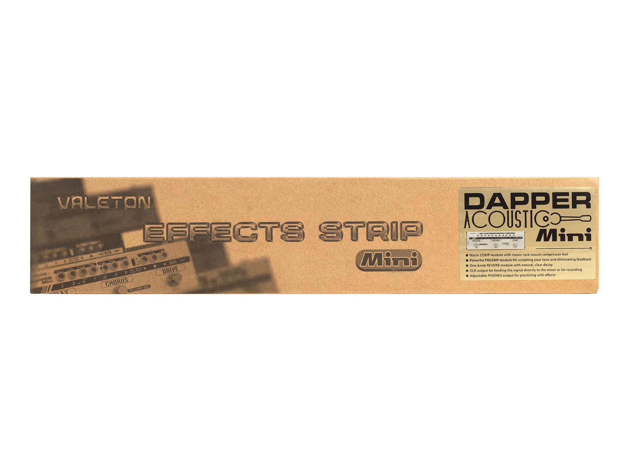 Педаль эффектов для акустической гитары Valeton MES-4 Dapper Acoustic Mini - 32