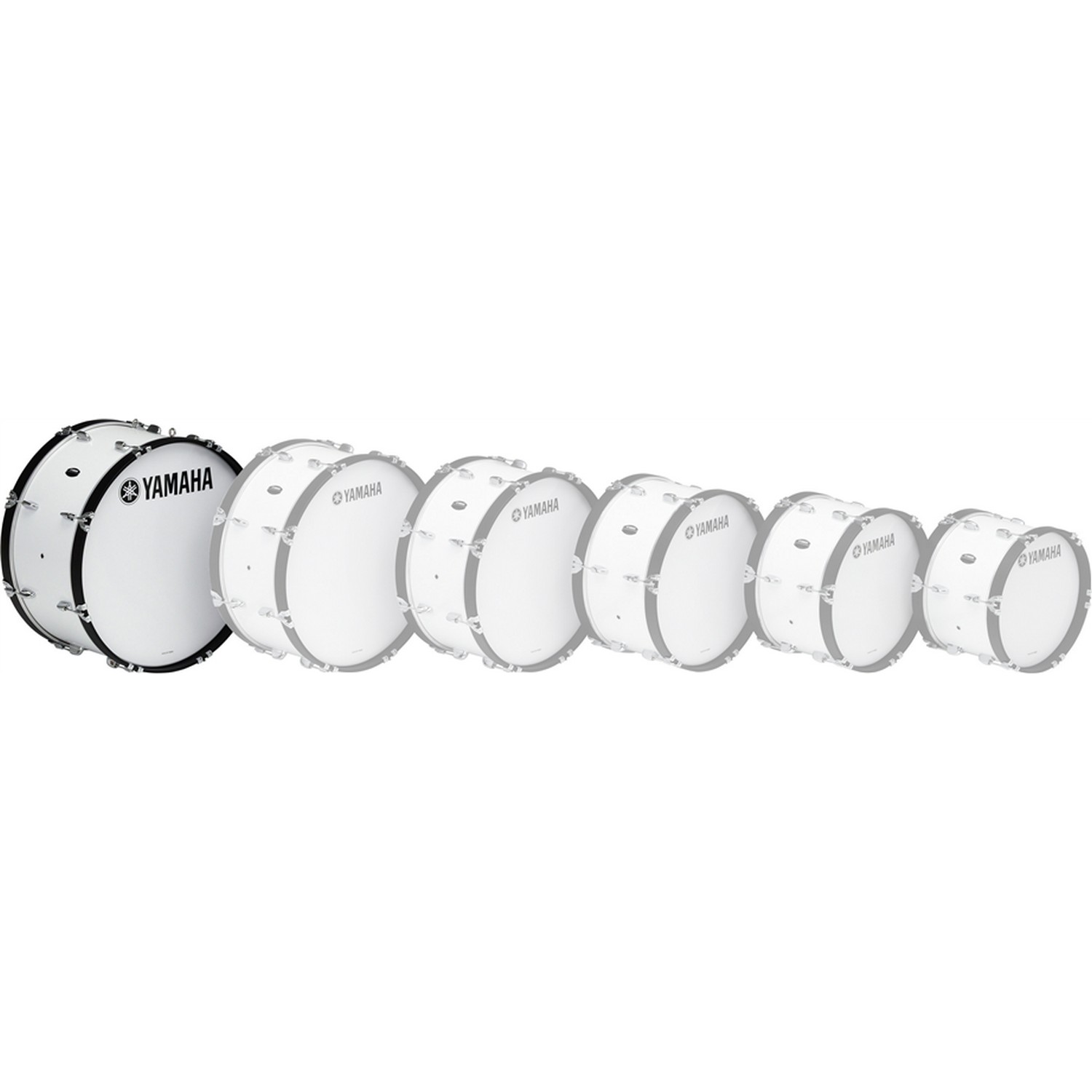 Маршевый барабан Yamaha MB4026 WHITE - 6