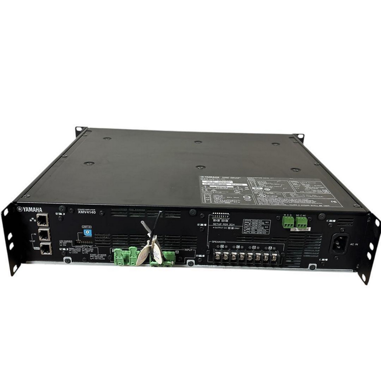 Трансляционный усилитель мощности Yamaha XMV4140 - 13