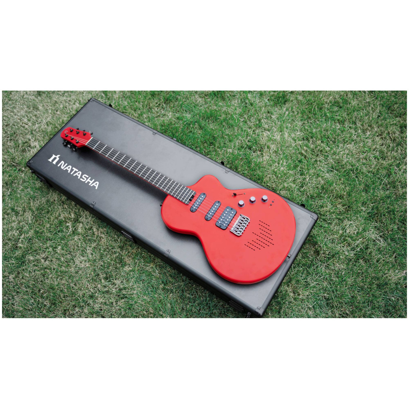 Смарт-электрогитара Natasha SEEKER Imperial Red - 37