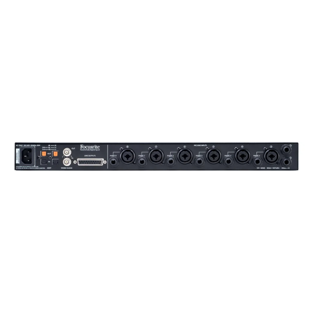 Микрофонный предусилитель FOCUSRITE Clarett+ OctoPre - 9