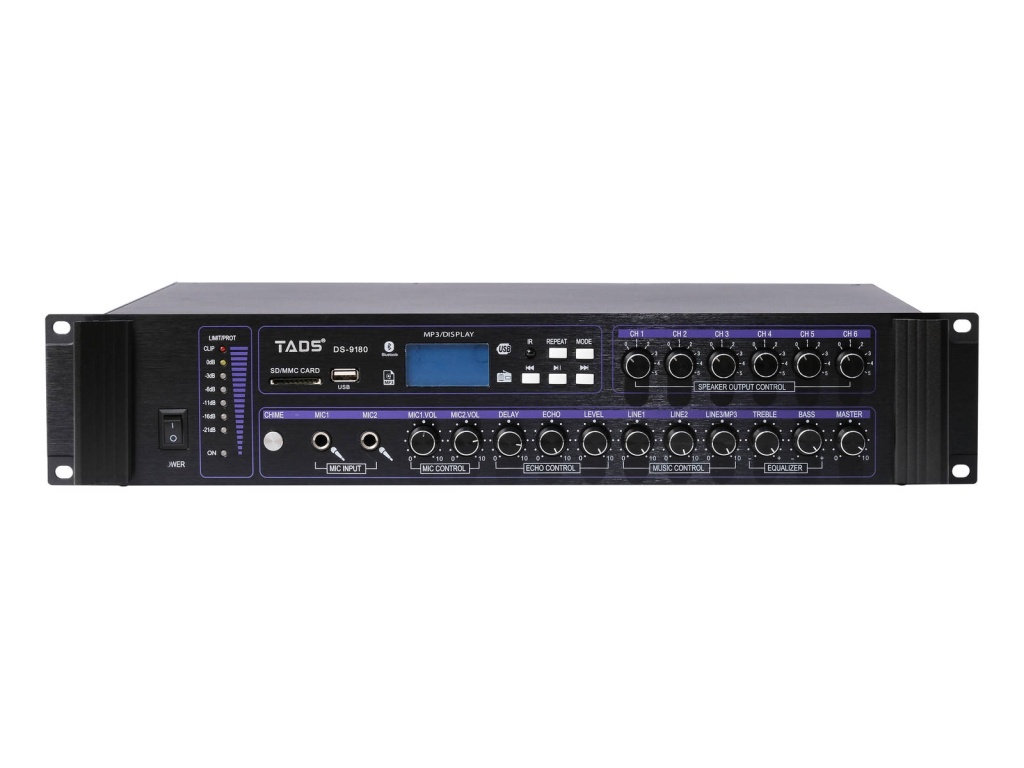 Усилитель мощности трансляционный TADS DS-9180 - 2