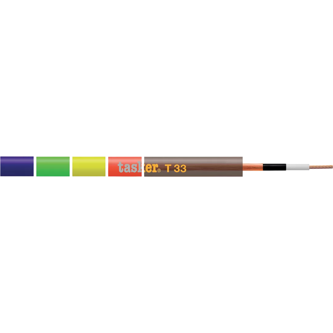 Эластичный гитарный кабель Tasker T 33 Fluo Green - 2
