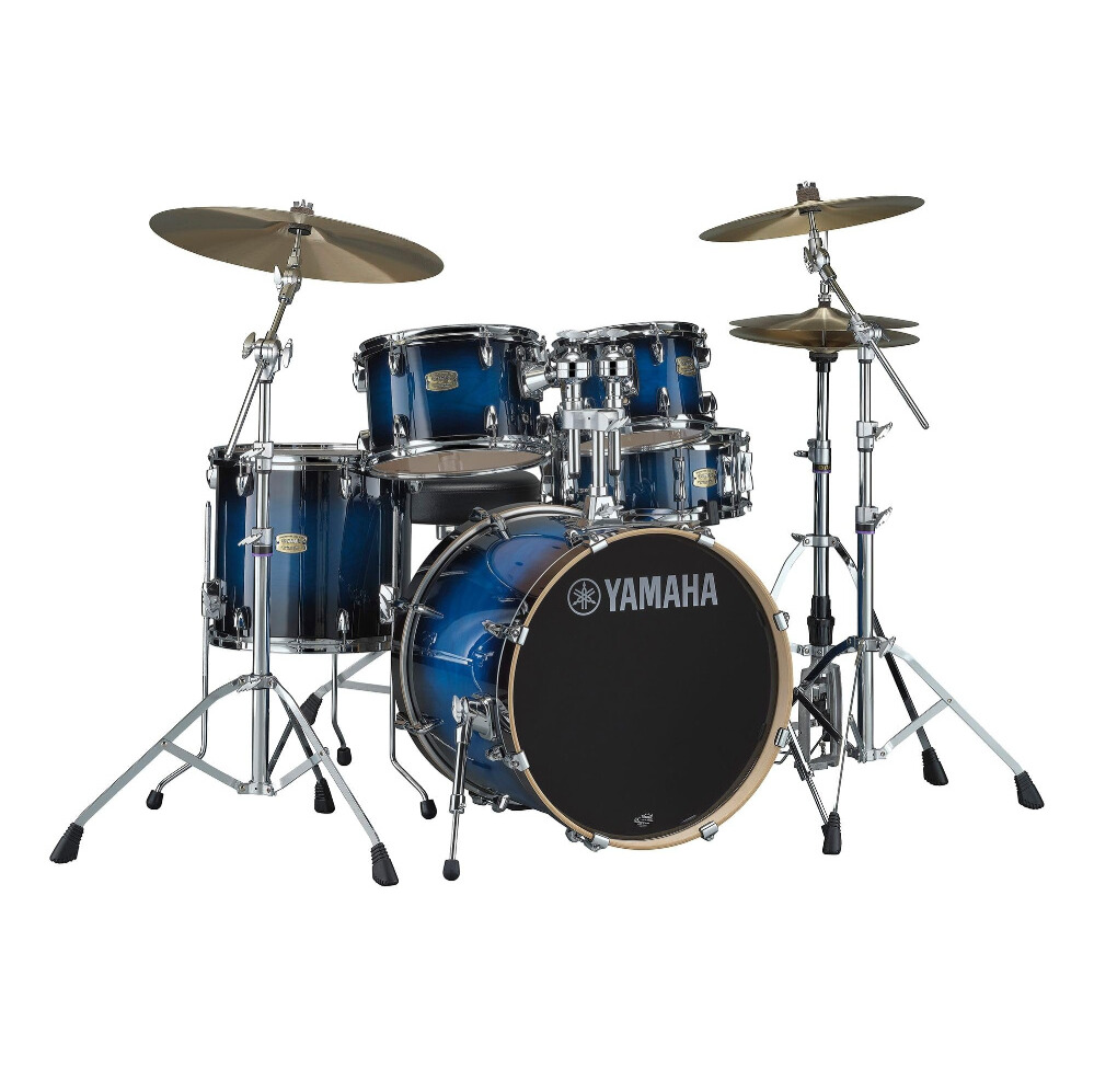 Комплект акустических барабанов Yamaha SBP2F5 DEEP BLUE SUNBURST - 4