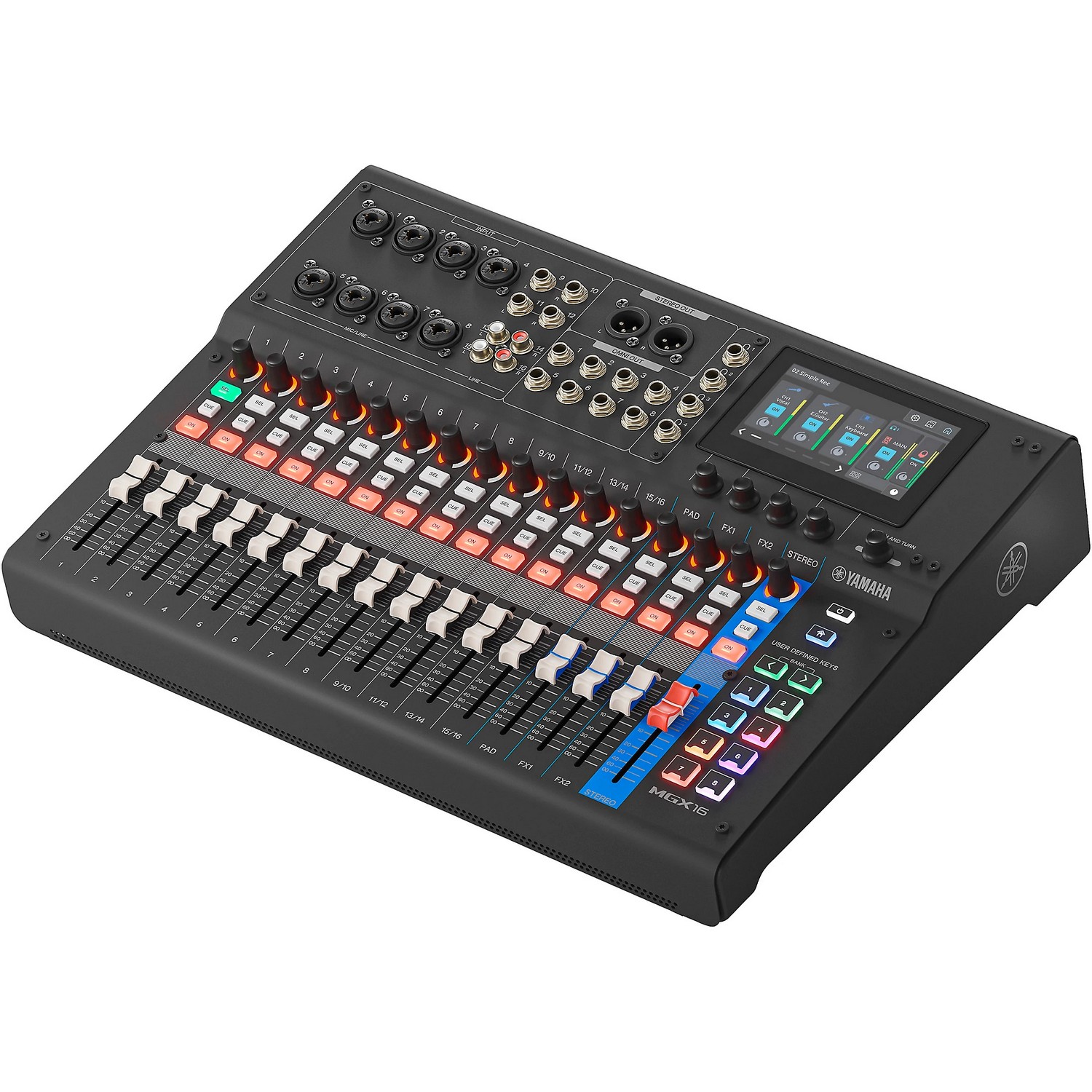 Цифровой микшер Yamaha MGX16 Black - 16