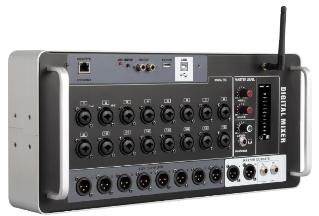 Цифровой микшерный пульт LAudio AFS-16 - 2