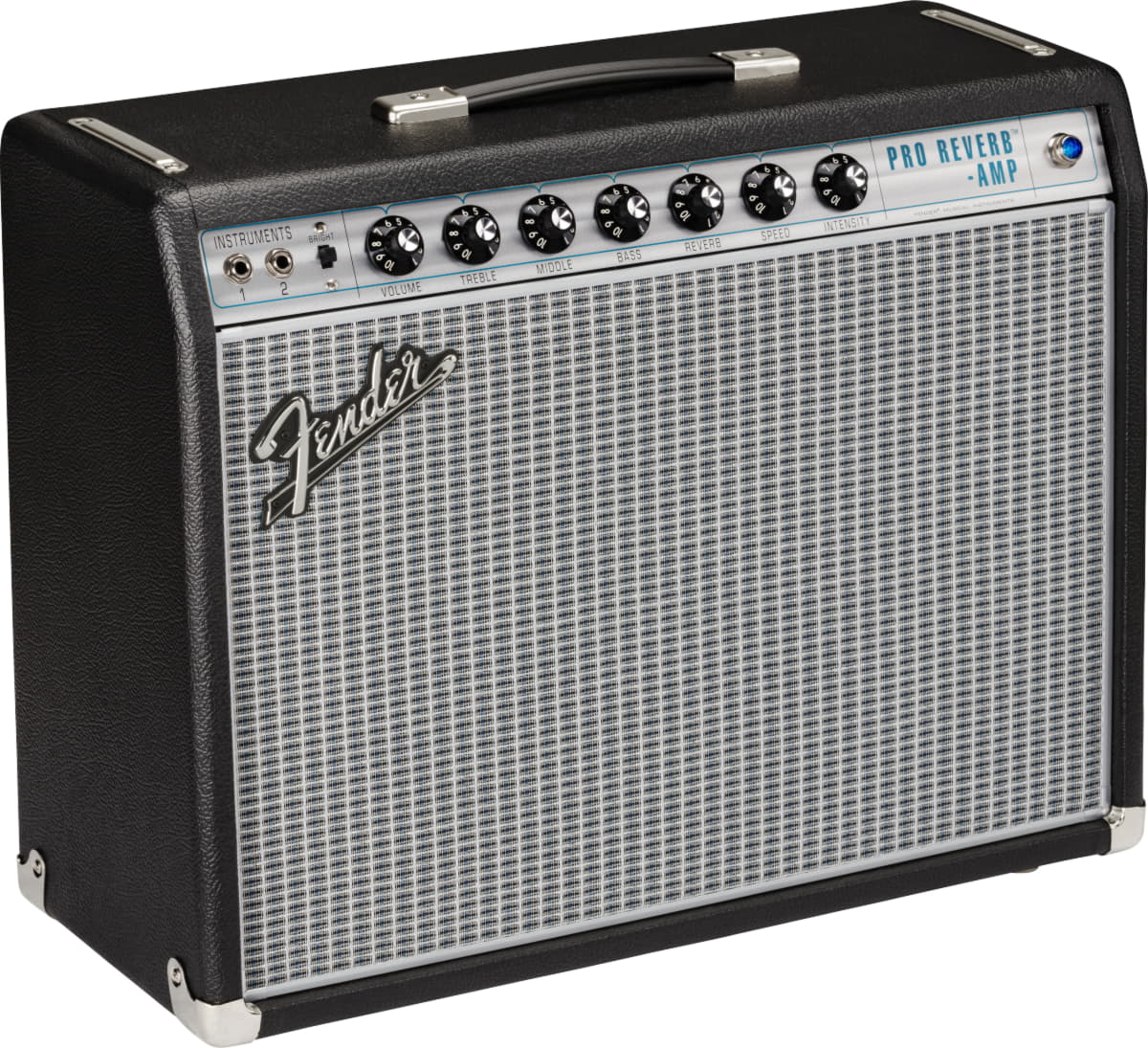 Комбоусилитель Fender 68' Custom Pro Reverb, Черный - 9