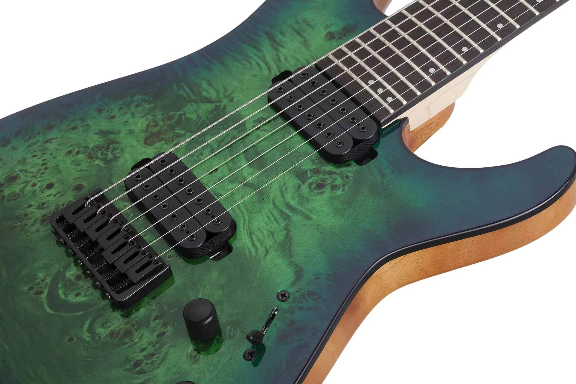 Электрогитара Schecter C-7 PRO Aqua Burst - 10