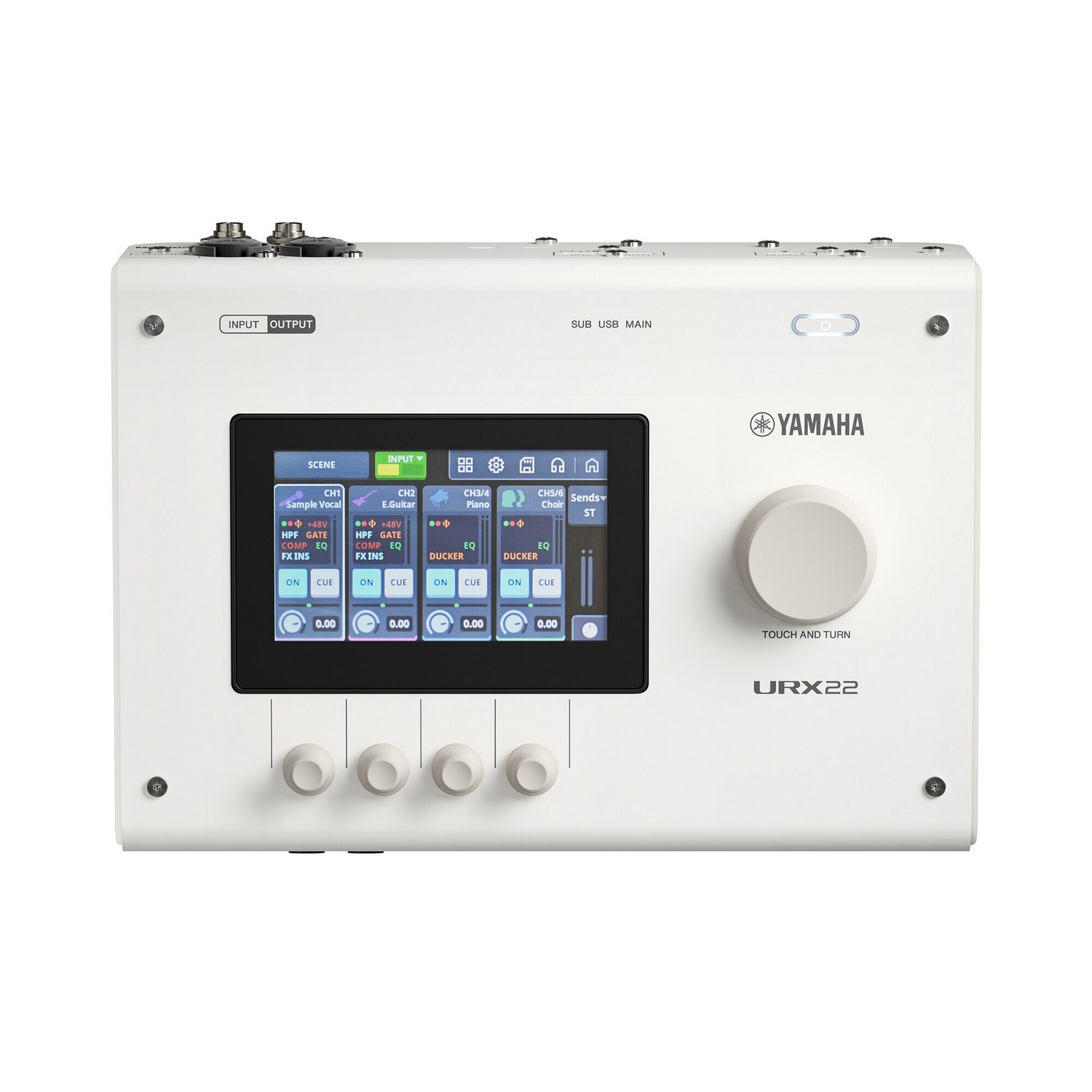 Аудиоинтерфейс Yamaha URX22 White - 11