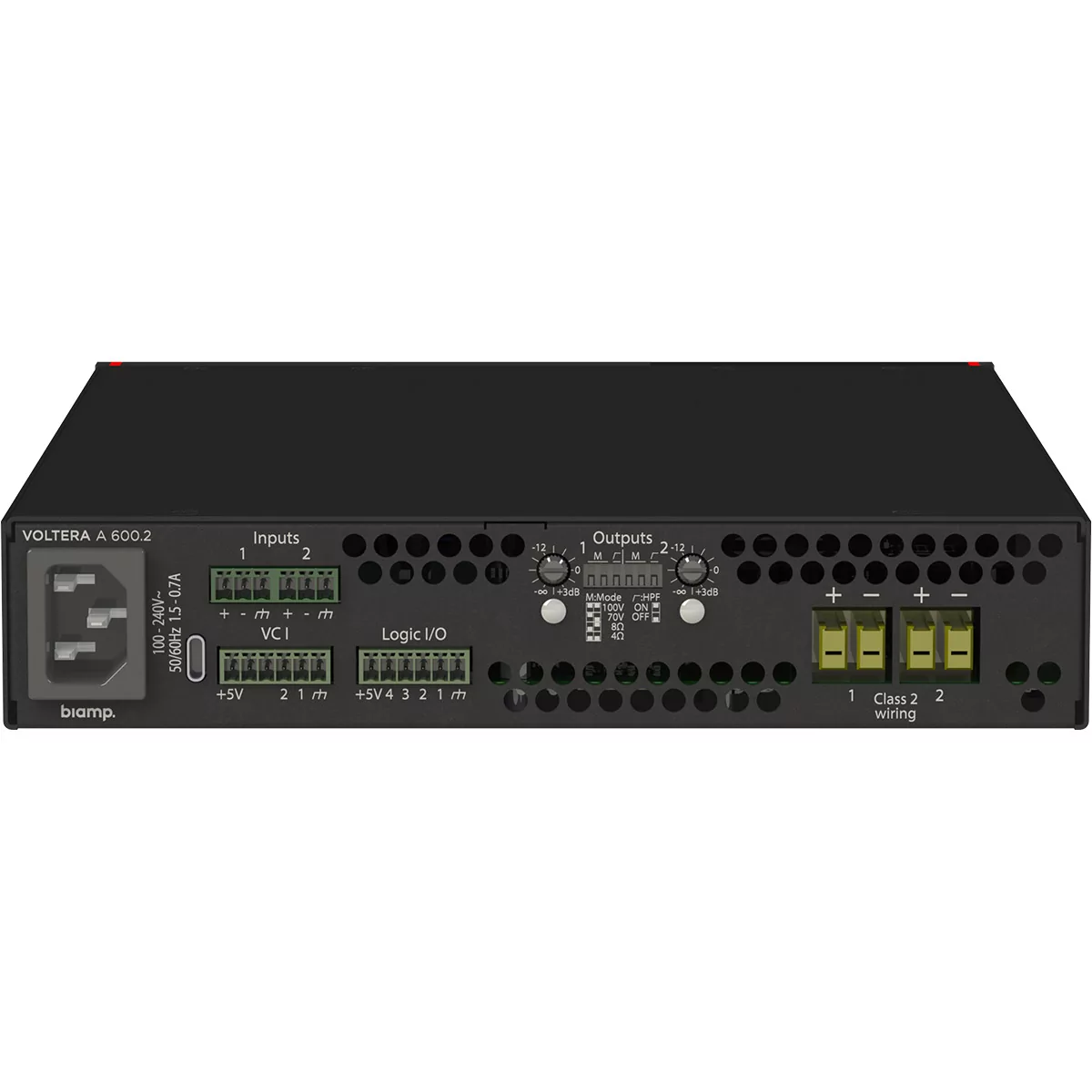 Усилитель мощности Biamp Voltera A 600.2 - 5