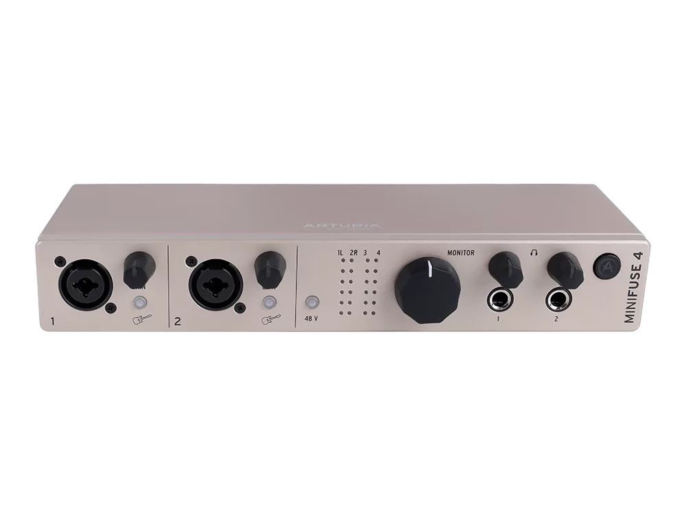 Внешняя звуковая карта Arturia MiniFuse 4 Champagne - 20