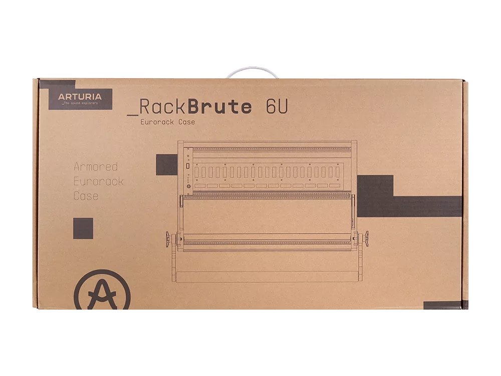 Шасси для Eurorack-модулей Arturia RackBrute 6U Noir - 26