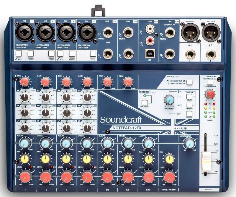 Микшерный пульт Soundcraft Notepad-12FX - 13