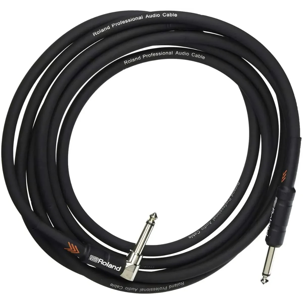 Кабель Roland RIC-B10A JACK-JACK угловой прямой 3м - 7