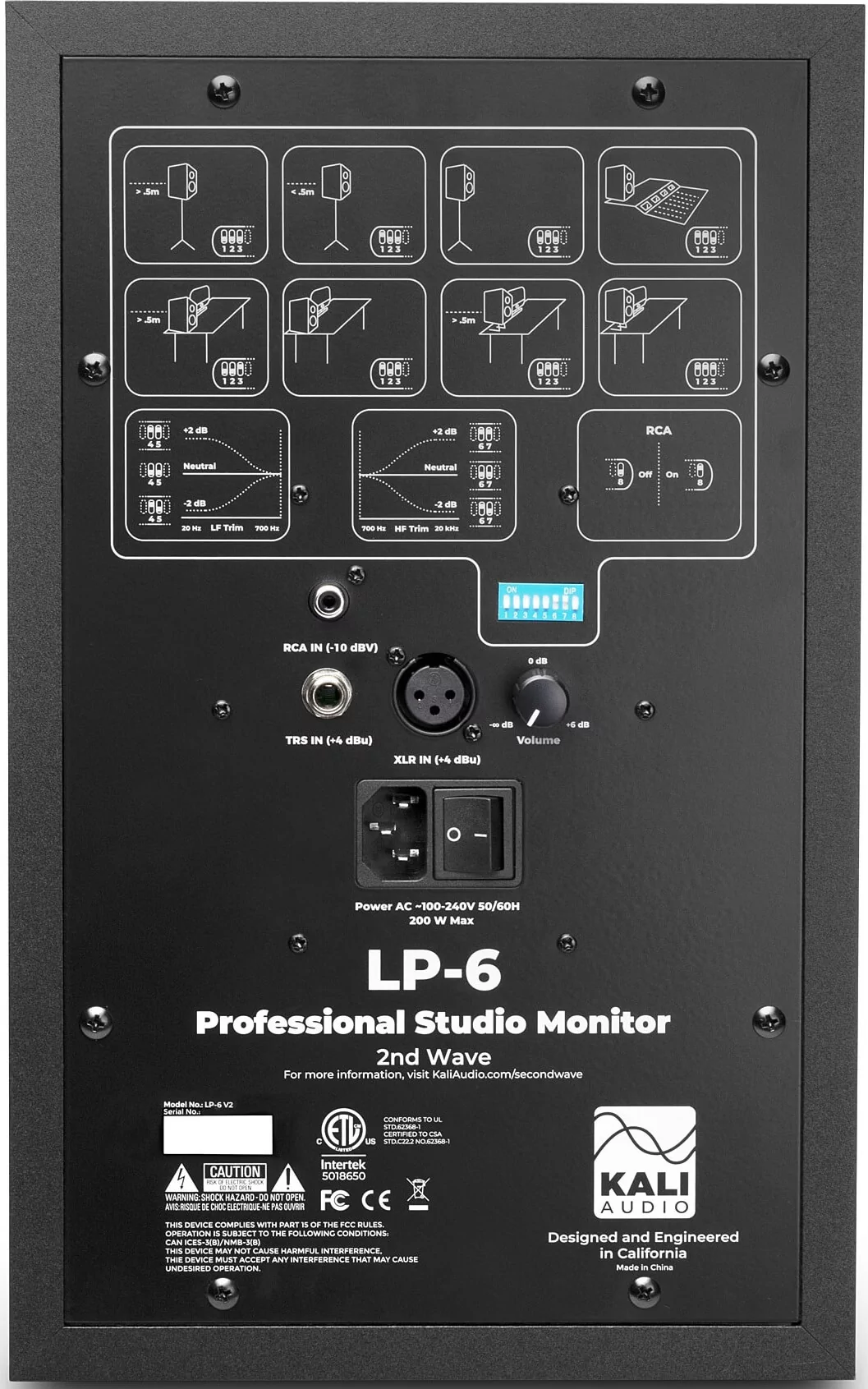 Студийный монитор Kali Audio LP-6 V2 - 5
