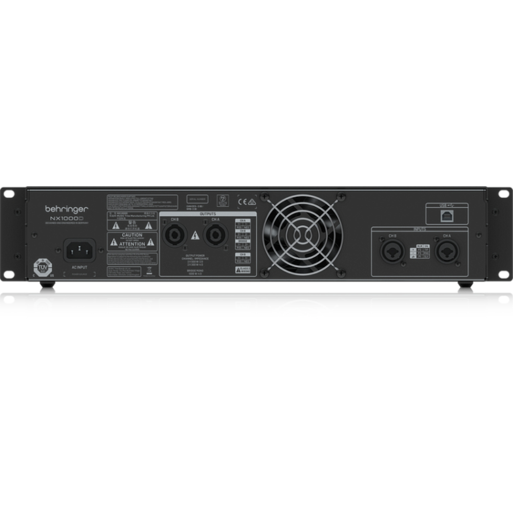 Усилитель мощности Behringer NX1000D - 7