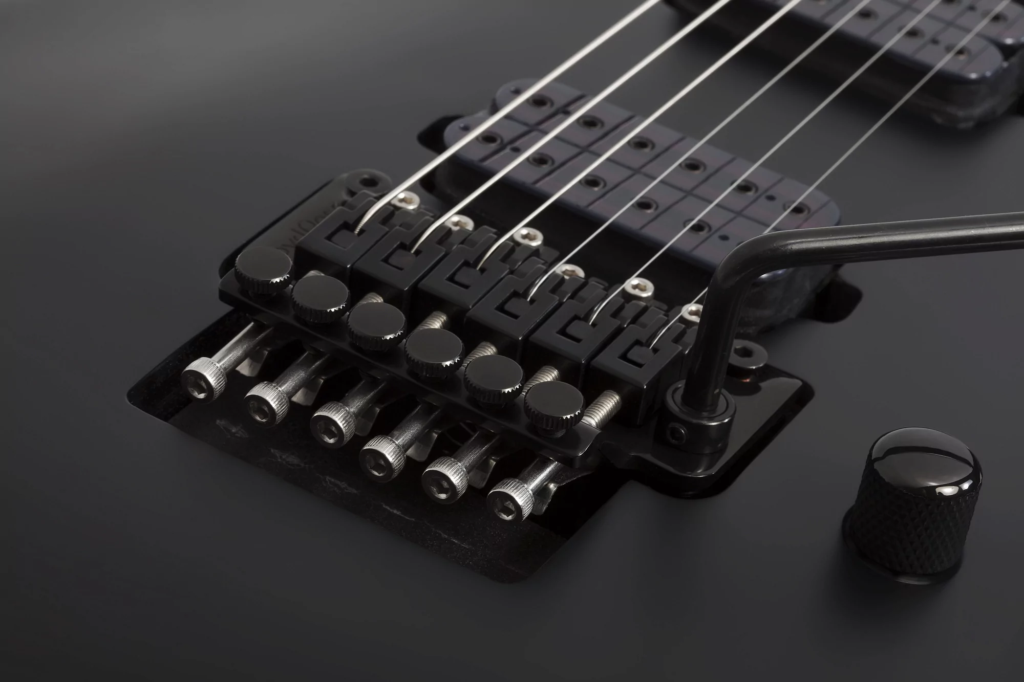 Электрогитара Schecter DAMIEN-6 FR Satin Black - 19