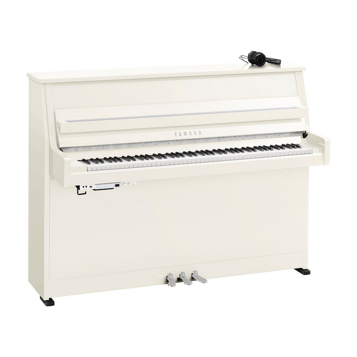 Гибридное сайлент пианино Yamaha B10 SC3 PWHC - 7