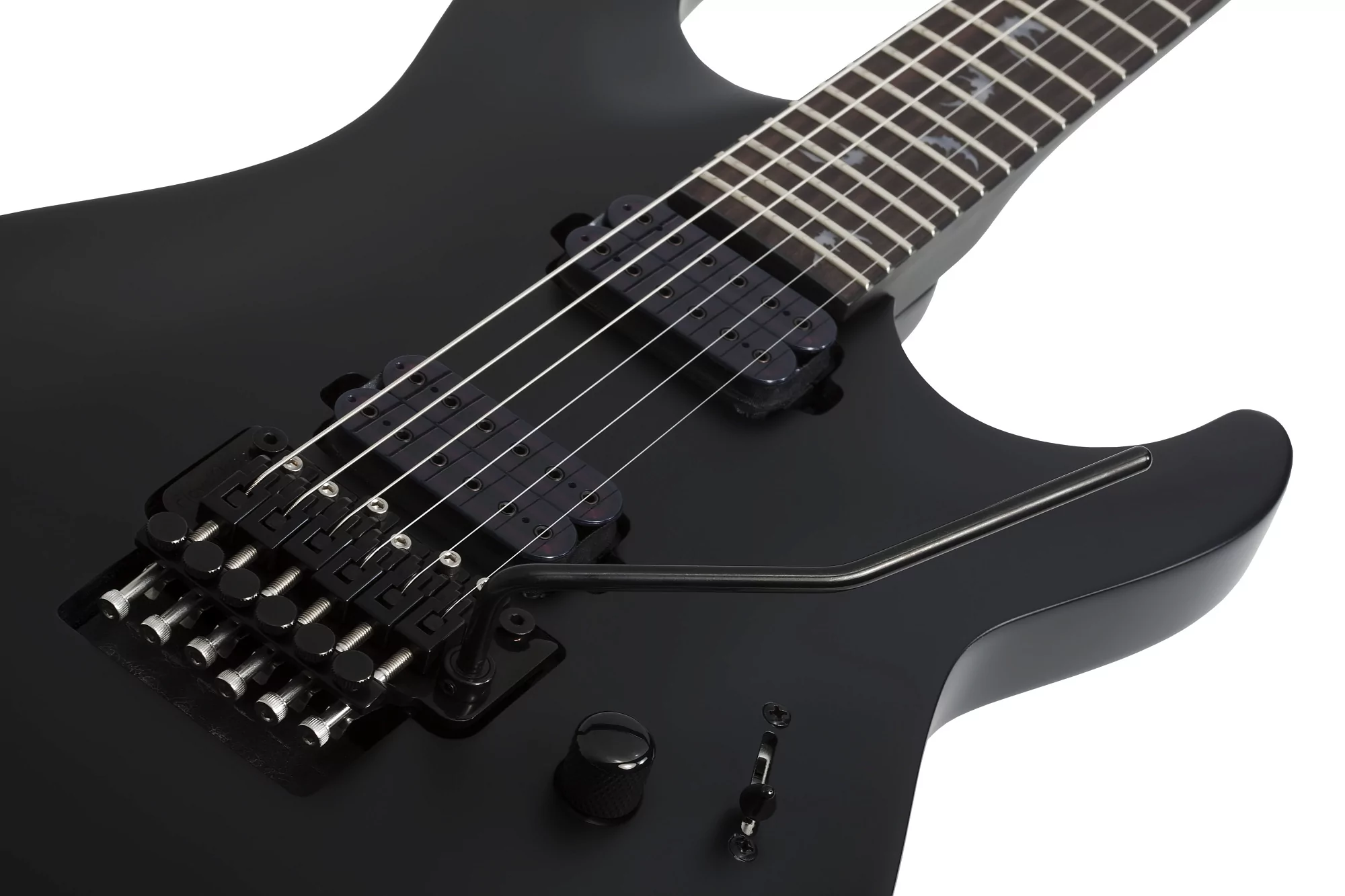 Электрогитара Schecter DAMIEN-6 FR Satin Black - 20