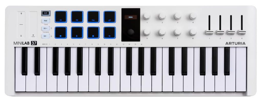 MIDI-клавиатура Arturia MiniLAB 3 37 White - 9