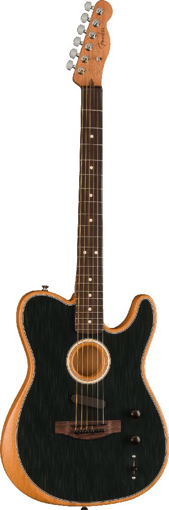 Акустическая гитара Fender Acoustasonic Player Telecaster Brushed Black - 10